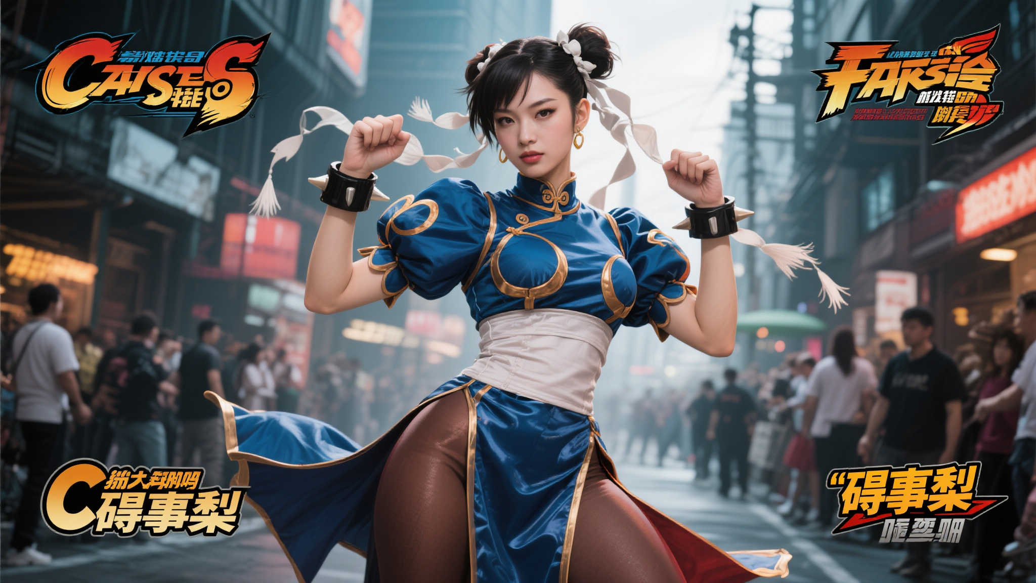 梨体模COS《街头霸王》嘉米:完美还原,吸睛养眼! 梨体模COS《街头霸王》嘉米:完美还原,吸睛养眼!