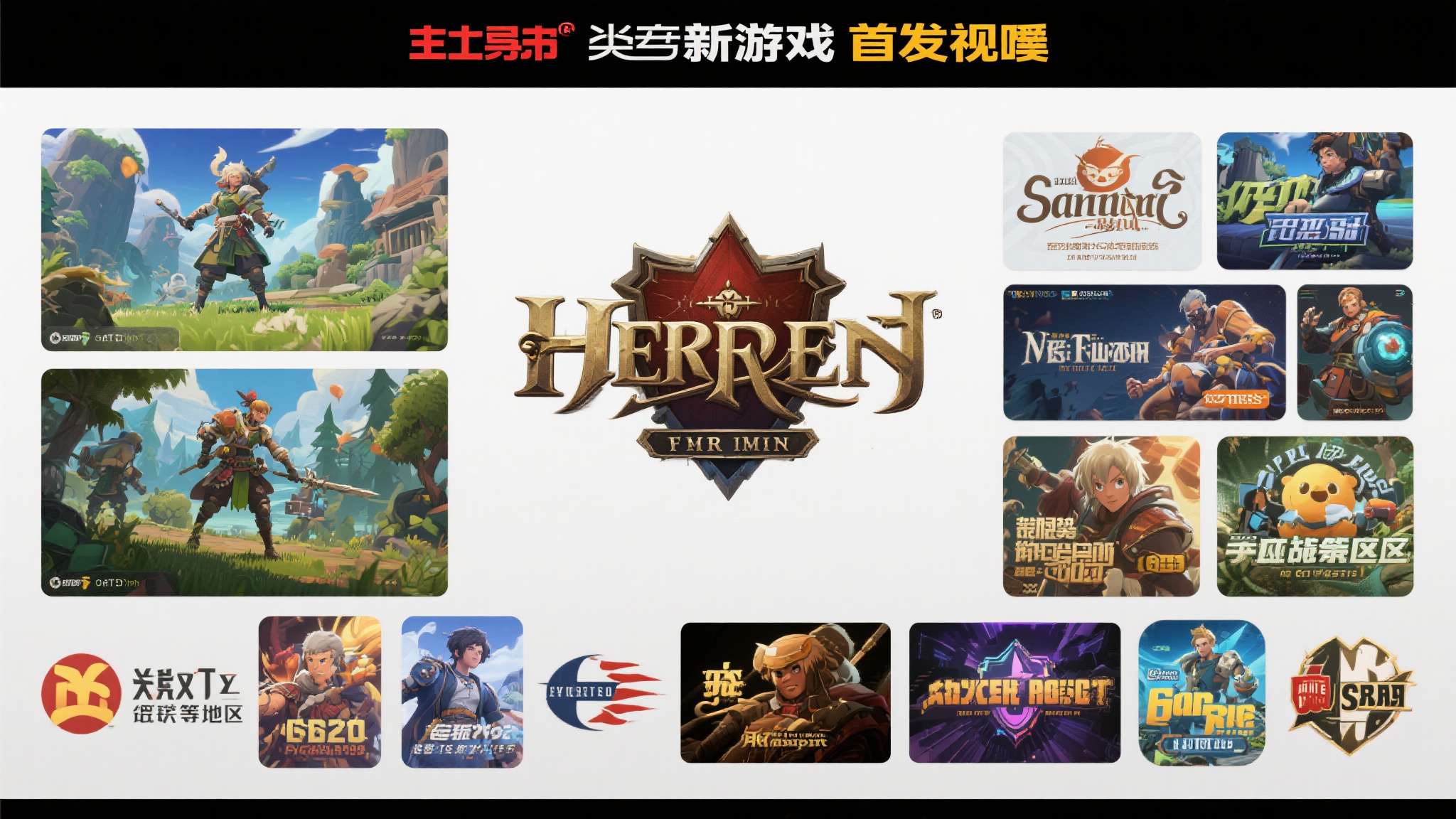 多款第三方新游首发预告：包括来自日本、欧美等地区的顶级开发商带来的全新作品，涵盖