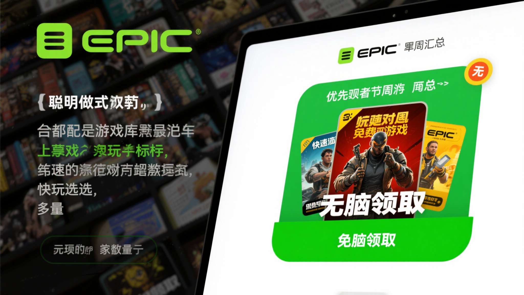 以Epic的免费领取机制为例，许多玩家养成了"无脑领取"的习惯，但实际上游戏库积